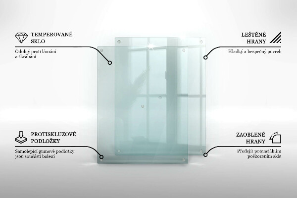 Skydd för spis transparent 2x40x52 cm