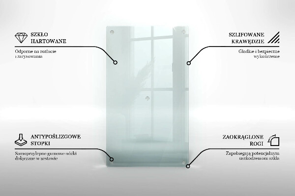 Kokkärlskydd transparent 52x30 cm