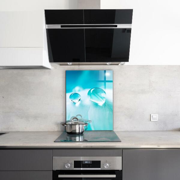 Stänkskydd kök Dagg på ömtålig fjäder