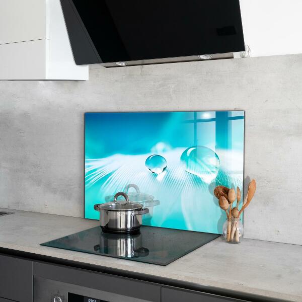 Stänkskydd kök Dagg på ömtålig fjäder