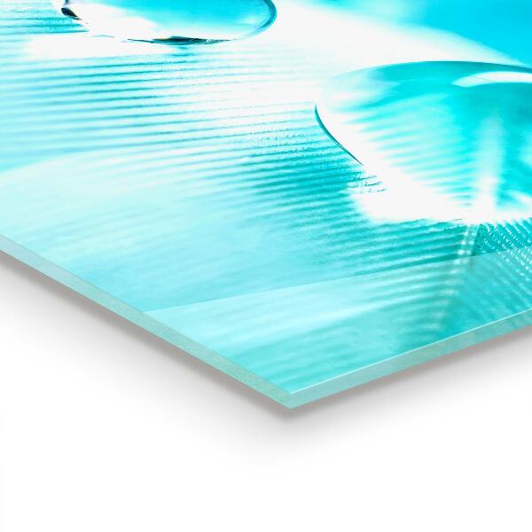 Stänkskydd kök Dagg på ömtålig fjäder