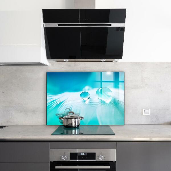 Stänkskydd kök Dagg på ömtålig fjäder