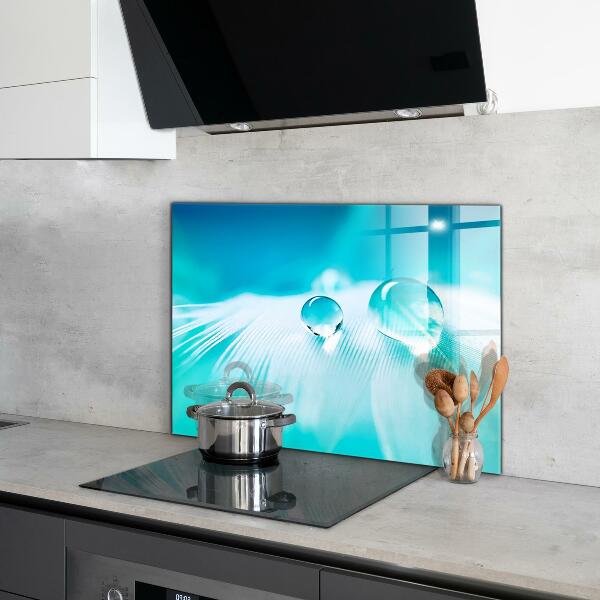 Stänkskydd kök Dagg på ömtålig fjäder