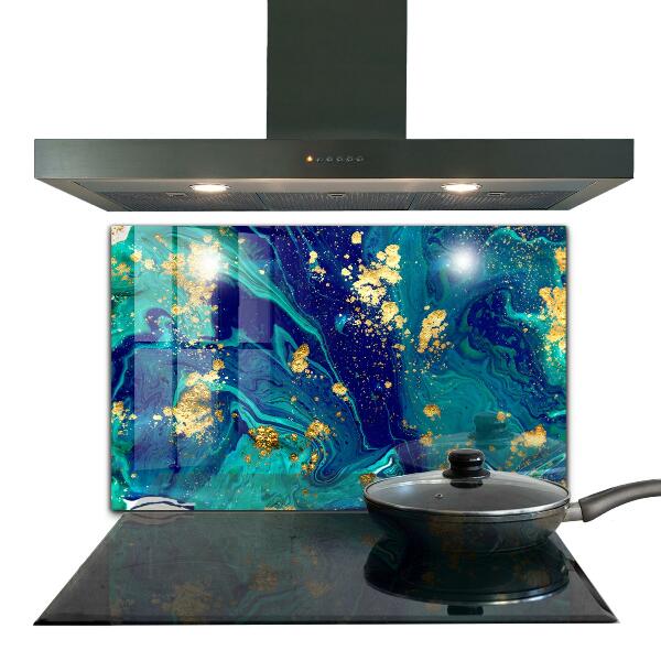 Stänkskydd kök Modern konst abstraktion