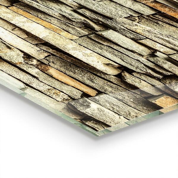 Stänkskydd kök Naturliga tegelstenar