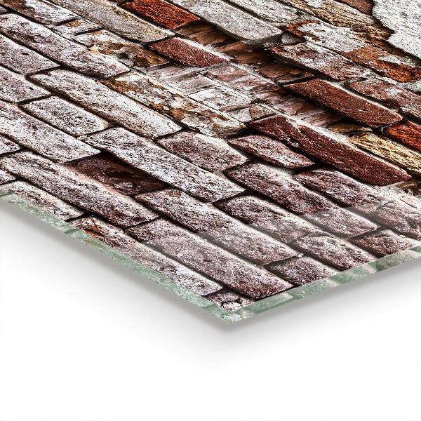 Stänkskydd kök Sten tegelvägg