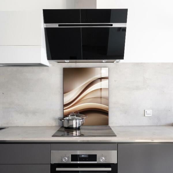 Stänkskydd kök Energivågabstraktion