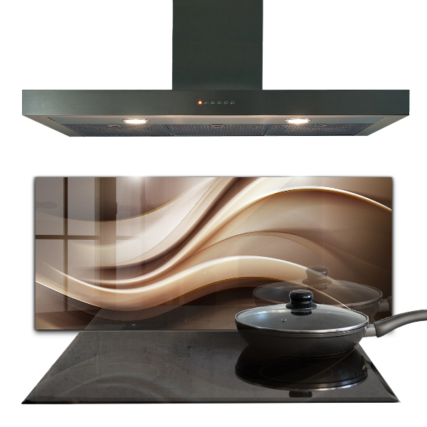 Stänkskydd kök Energivågabstraktion