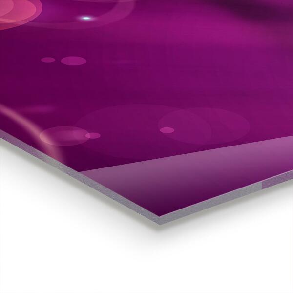 Stänkskydd kök Mörk blomma Mörk växt