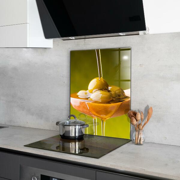 Stänkskydd kök Nypressad olivolja