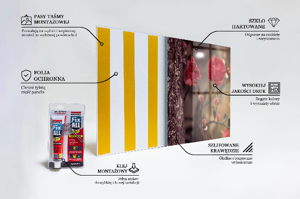 Stänkskydd kök Vildros i parken