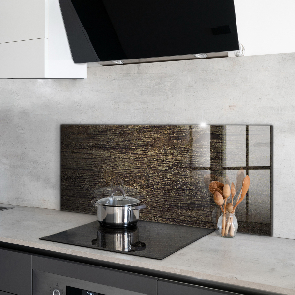 Stänkskydd kök Retro trästruktur