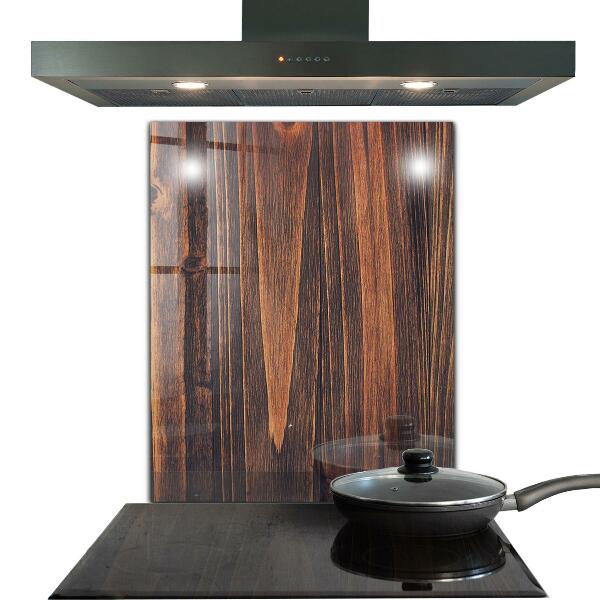 Stänkskydd kök Naturlig trästruktur