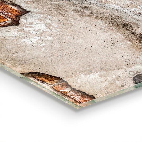 Stänkskydd kök Sten tegelvägg