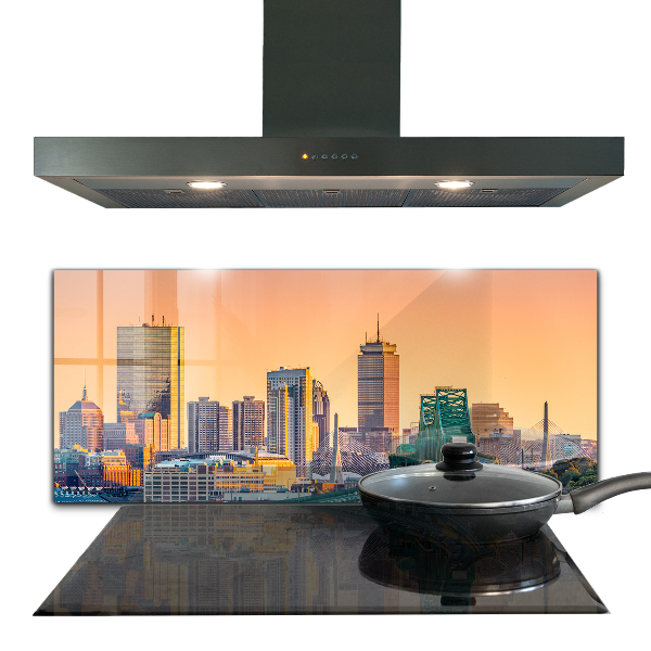 Stänkskydd kök Boston arkitektur