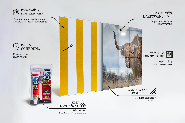 Stänkskydd kök Highland Boho ko