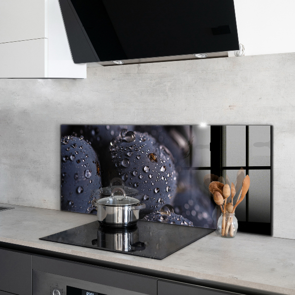 Stänkskydd kök Saftiga blåbär