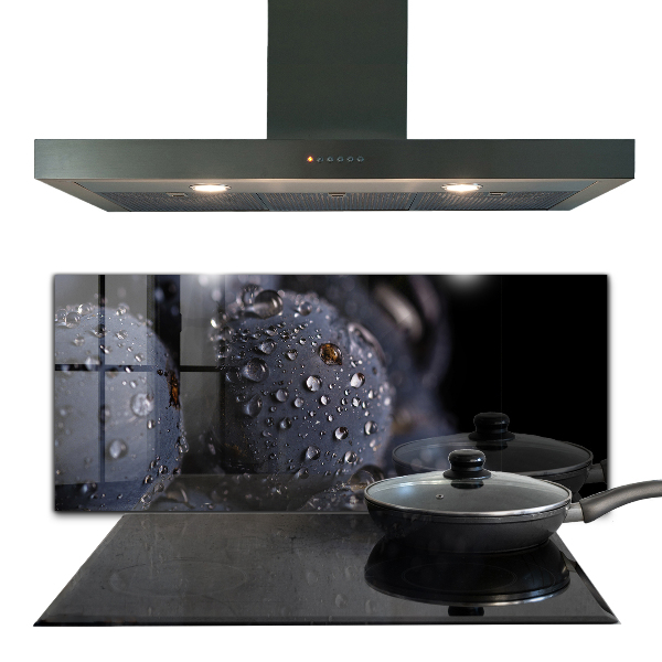 Stänkskydd kök Saftiga blåbär