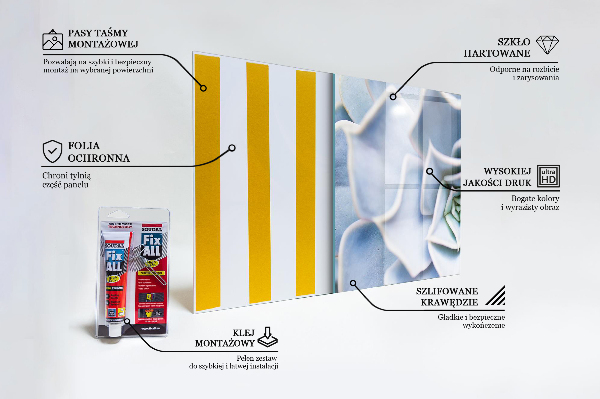 Stänkskydd kök Kaktus Suckulent
