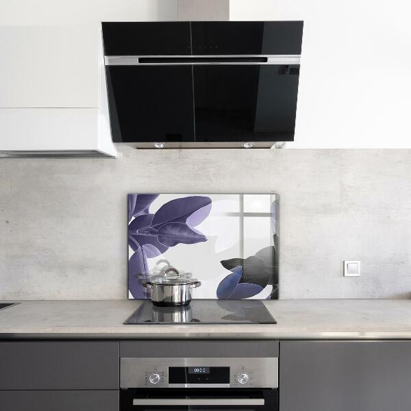 Stänkskydd kök Exotiska löv Illustration