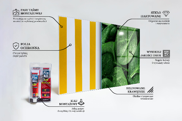 Stänkskydd kök Spenatblad Hälsa