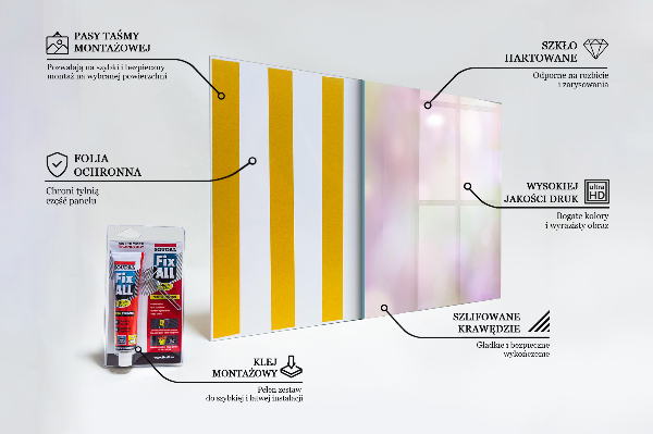 Stänkskydd kök Blommande lila sommar i trädgården