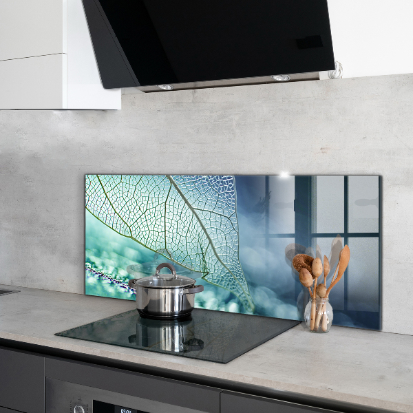 Stänkskydd kök Delikat bladstruktur