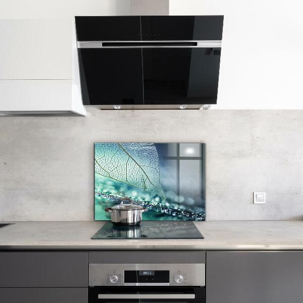 Stänkskydd kök Delikat bladstruktur