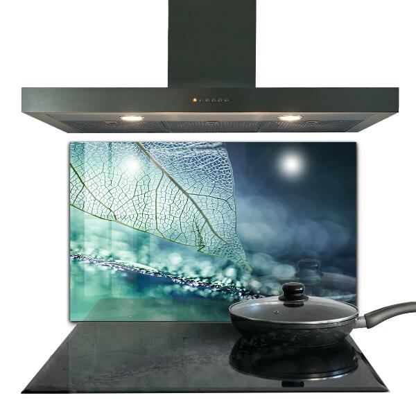 Stänkskydd kök Delikat bladstruktur