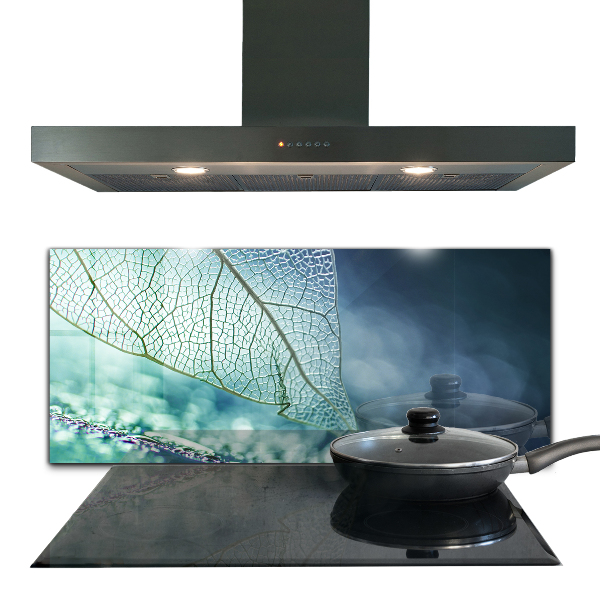 Stänkskydd kök Delikat bladstruktur