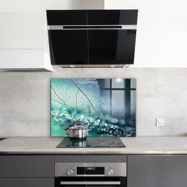 Stänkskydd kök Delikat bladstruktur