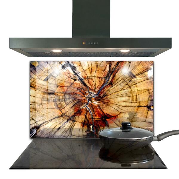 Stänkskydd kök Naturliga träkorn