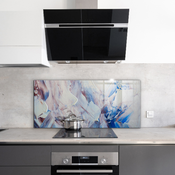 Stänkskydd kök Textur färg abstraktion