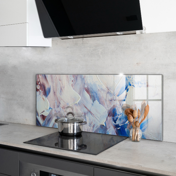 Stänkskydd kök Textur färg abstraktion