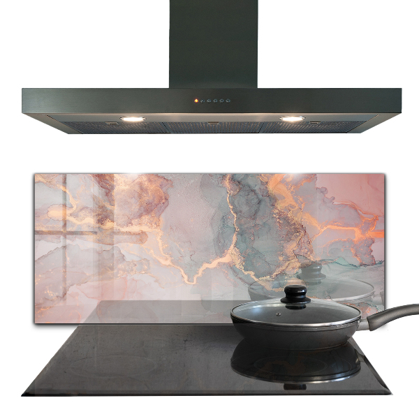 Stänkskydd kök Marmor textur