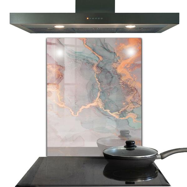 Stänkskydd kök Marmor textur