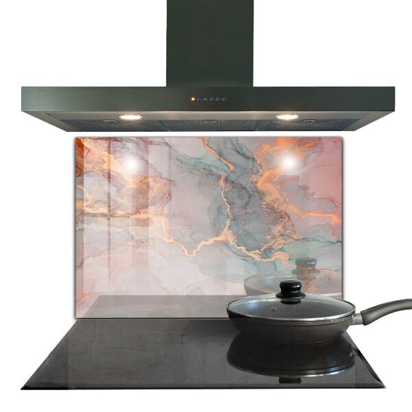 Stänkskydd kök Marmor textur