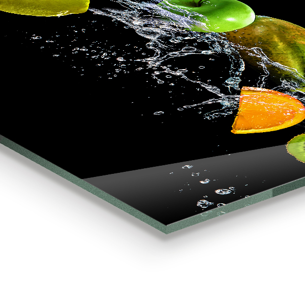 Stänkskydd kök Saftiga fruktsammansättning