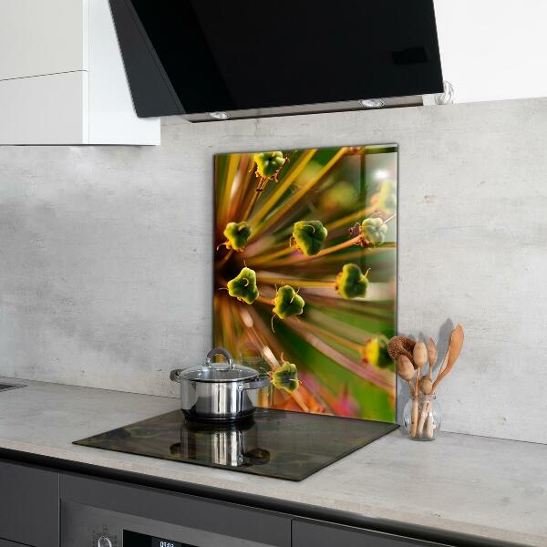 Stänkskydd kök Blomma makro foto