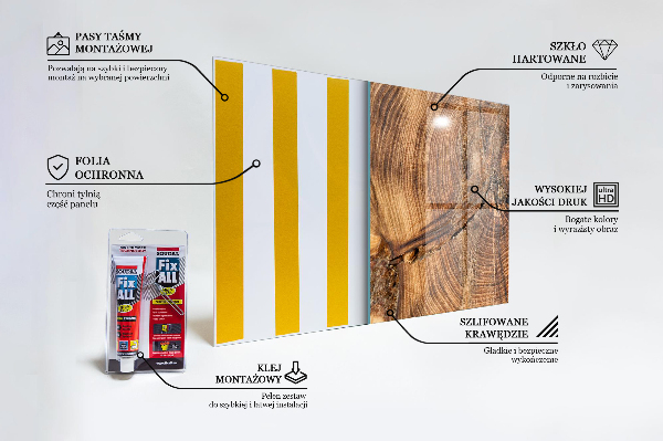 Stänkskydd kök Trunk textur