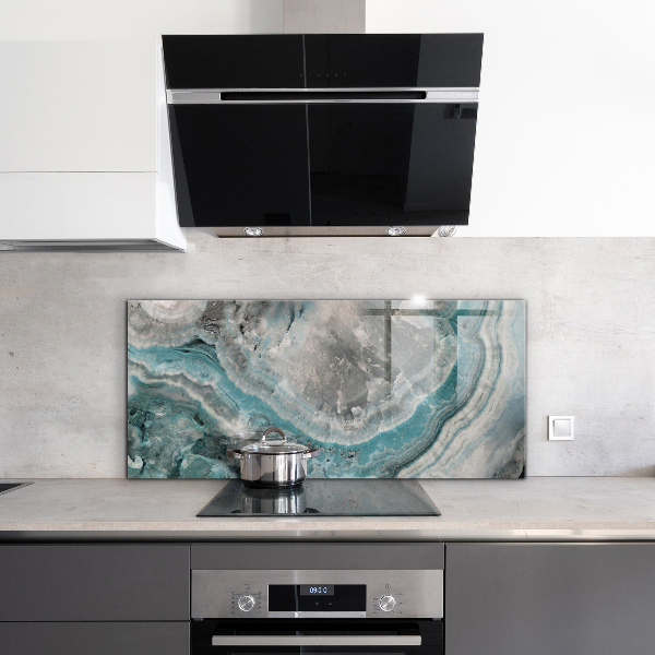 Stänkskydd kök Abstrakt färg virvelmönster