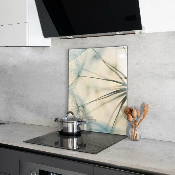 Stänkskydd kök Vacker delikat maskros