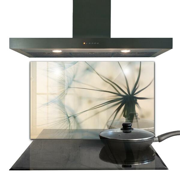 Stänkskydd kök Vacker delikat maskros