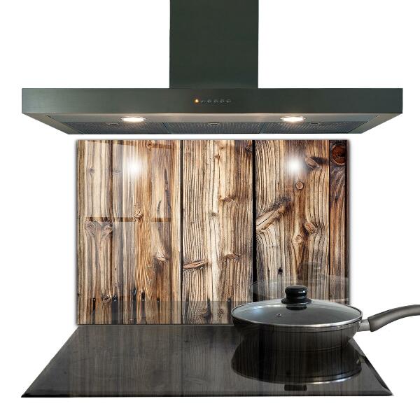 Stänkskydd kök Gammal ekträ