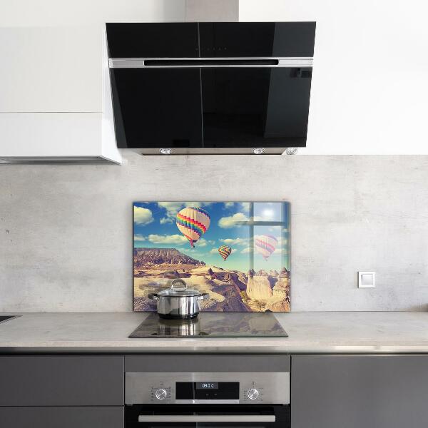 Stänkskydd kök Cappadocia ballonger Türkiye