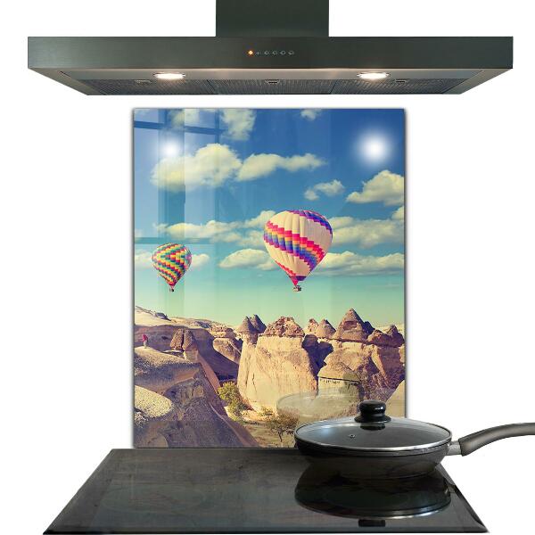 Stänkskydd kök Cappadocia ballonger Türkiye