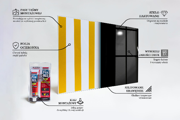 Stänkskydd kök Champagne Night Toast