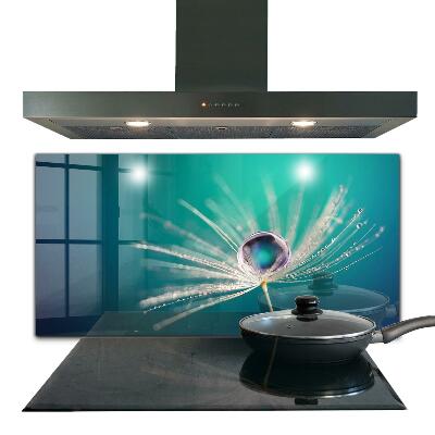 Stänkskydd kök Maskros med daggdroppe