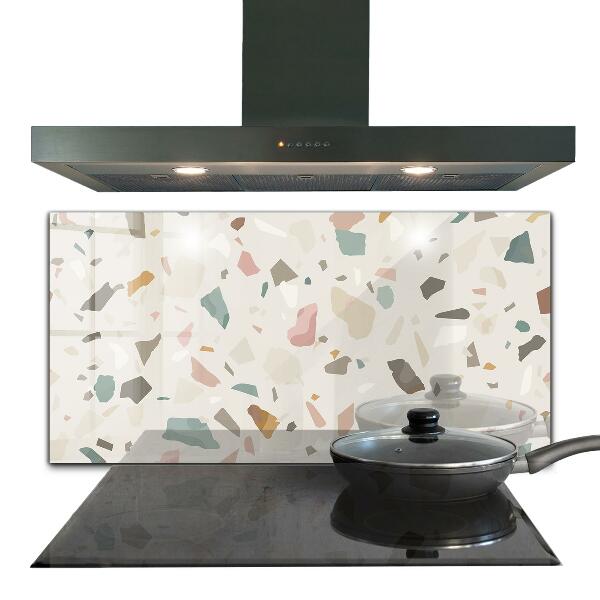 Stänkskydd kök Beige Terrazzo Terrazzo