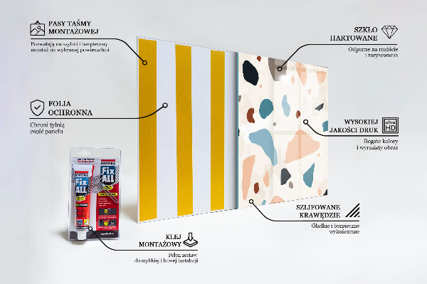 Stänkskydd kök Terrazzo Terrazzo sten